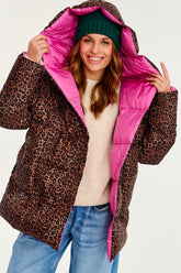 Alaska Pink Panther double-sided winter jacket